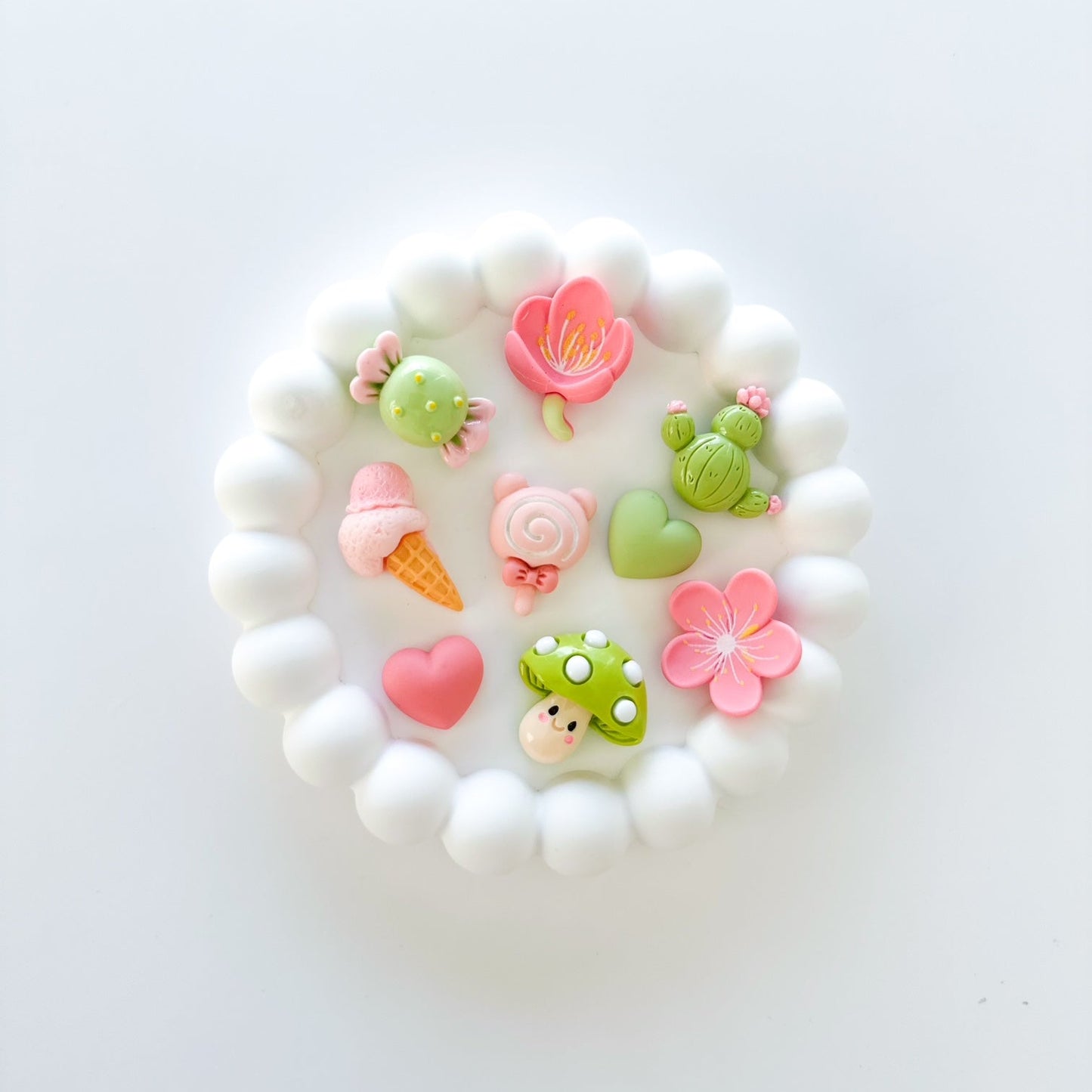 Treasure Tub | Green & Pink