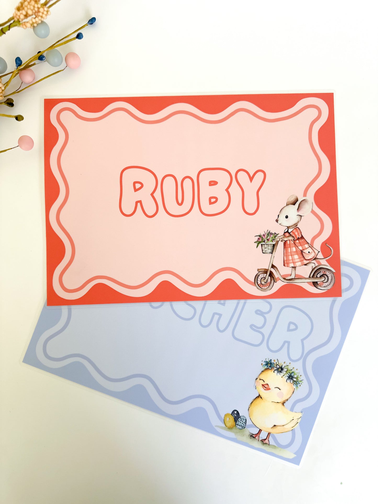 Custom Easter Playmats