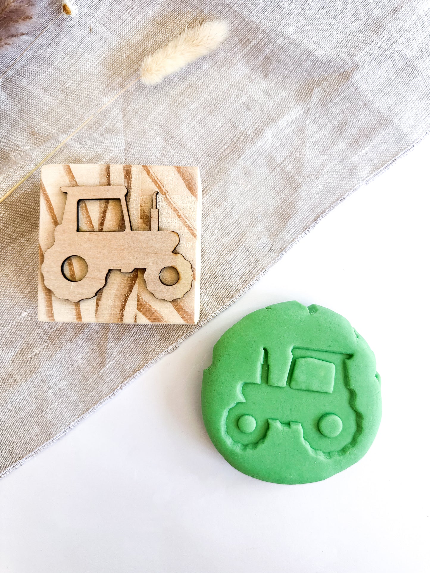 Tractor | Wooden Stamp