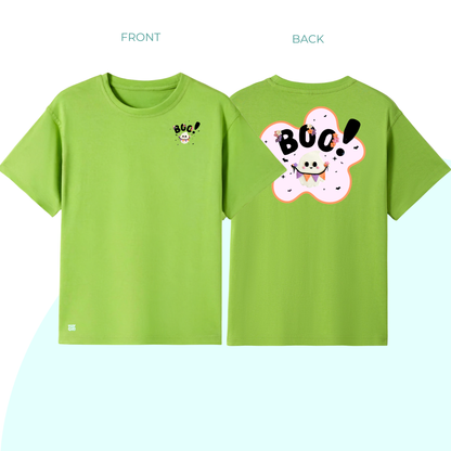 Floral Boo! & Ghost Kids t-shirt | Regular Fit