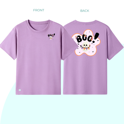 Floral Boo! & Ghost Kids t-shirt | Regular Fit