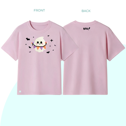 Large Ghost & Flags Kids t-shirt | Regular Fit