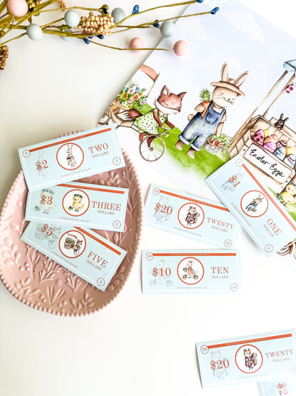 Easter Market | Printed Play Set
