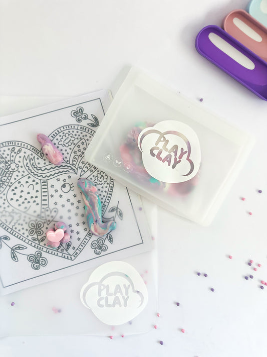 VISIMAT™️  Transparent | Silicone Playmat + Storage Bag