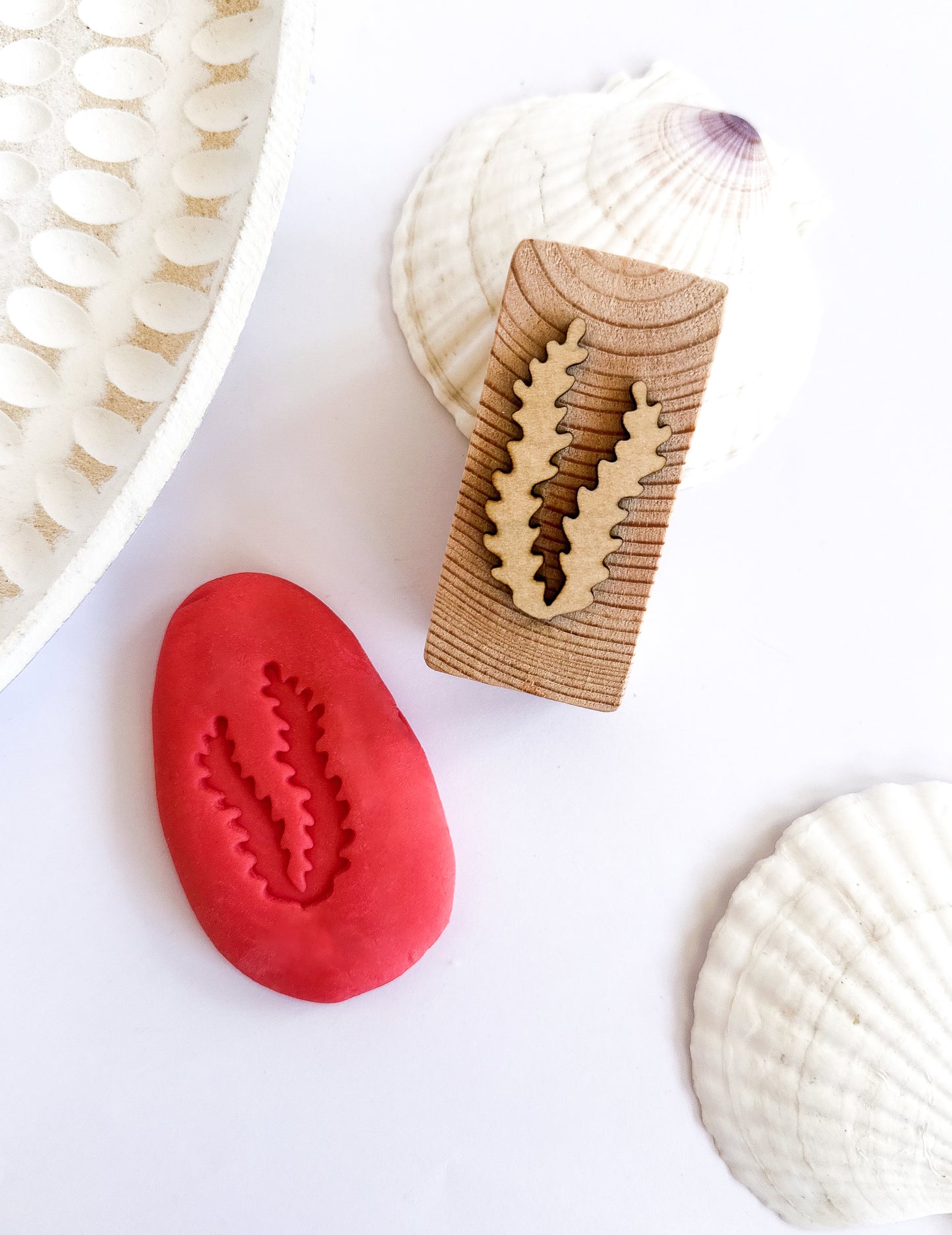 Ocean | Wooden Playdough Stamps | 4pcs