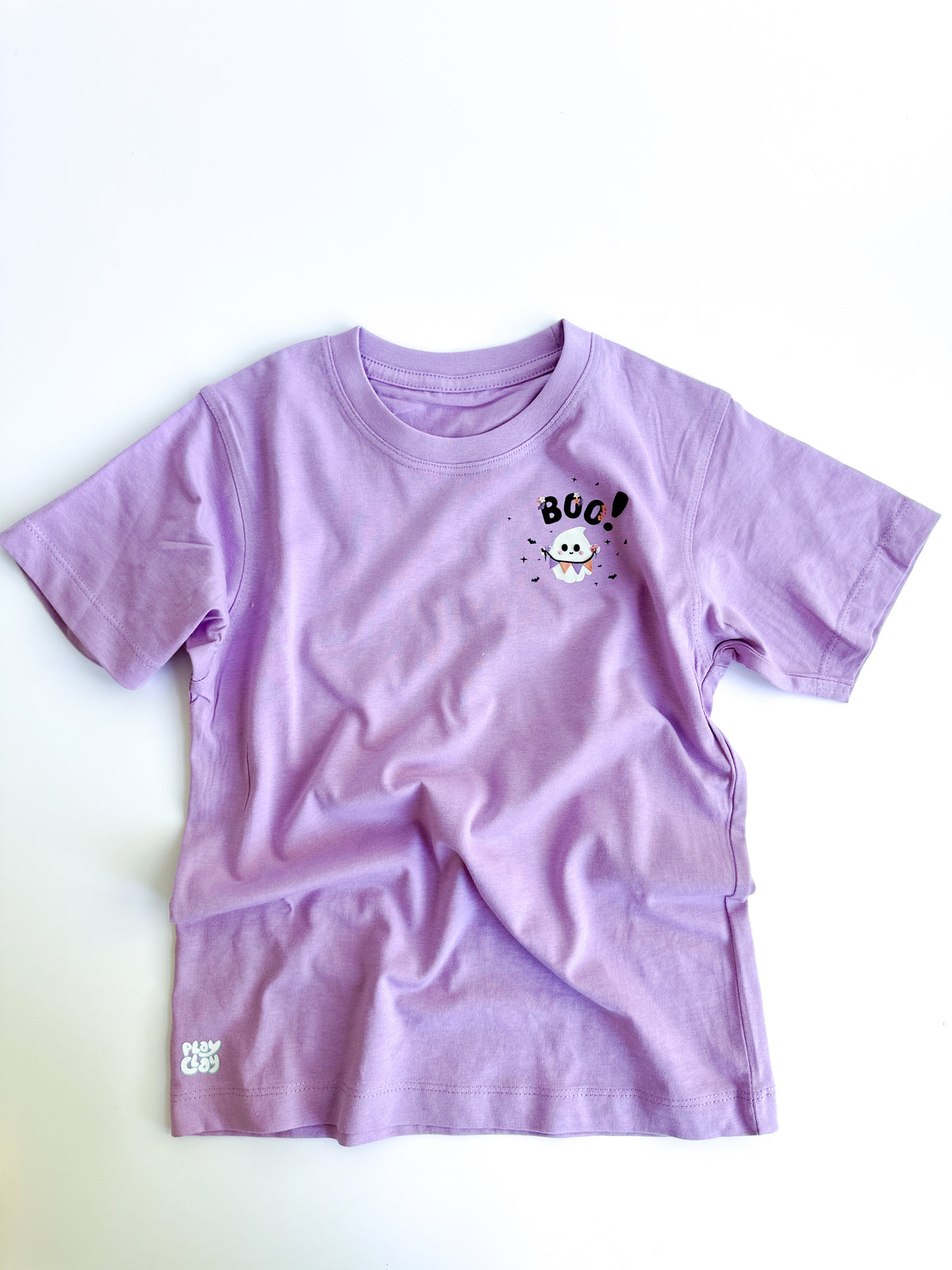 Floral Boo! & Ghost Kids t-shirt | Regular Fit