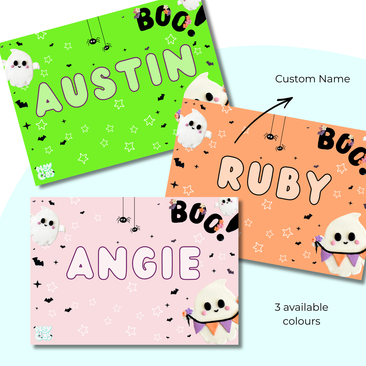 Custom Halloween Playmats A4 & A3
